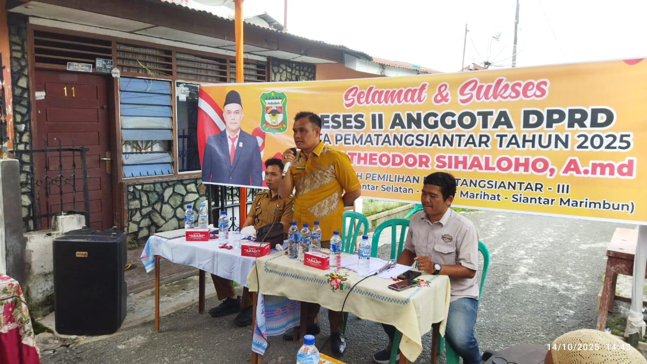 Reses II DPRD Siantar, Franz Sihaloho Dengar Keluhan Warga Terkait Buruknya Pelayanan Puskesmas