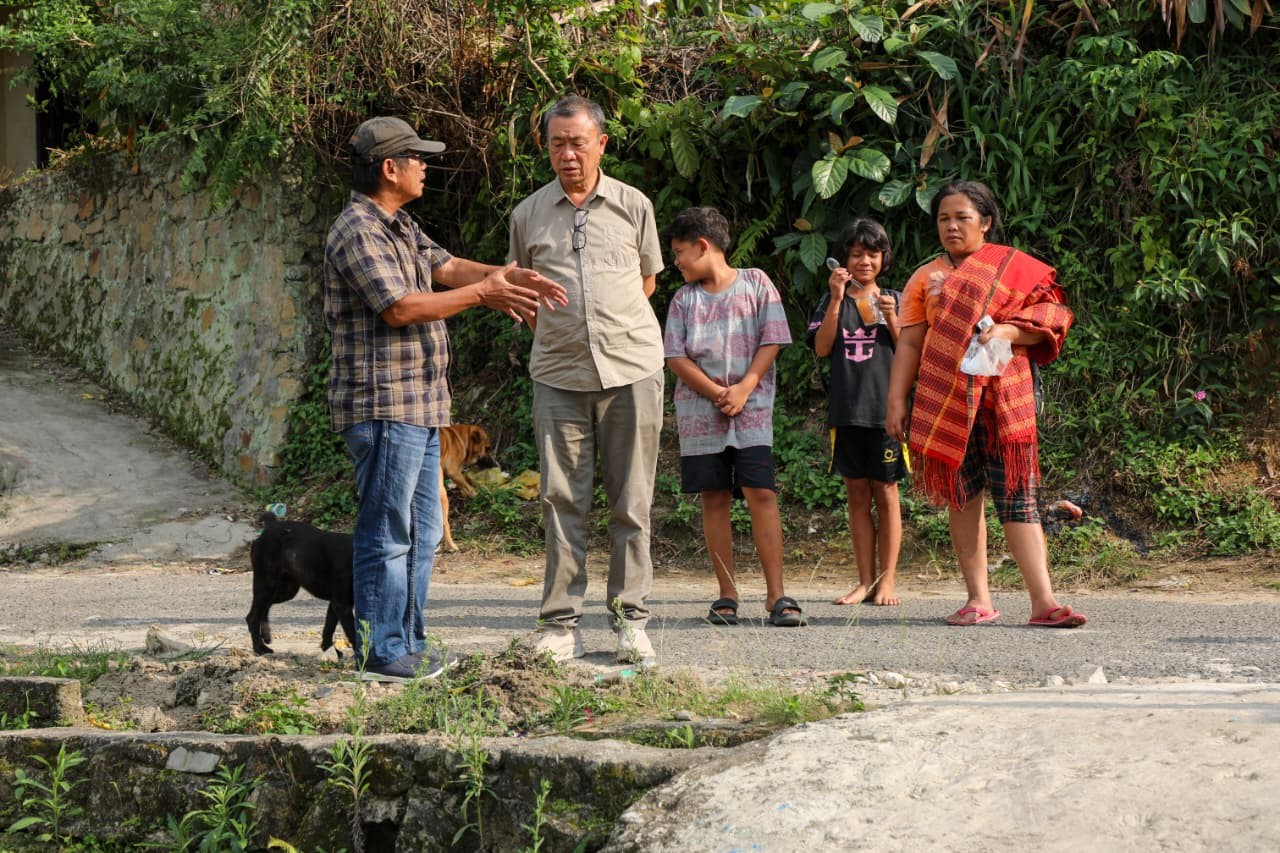 Anggota DPRD Siantar Anto Leo Saragih Respon Laporan Masyarakat terkait Drainase