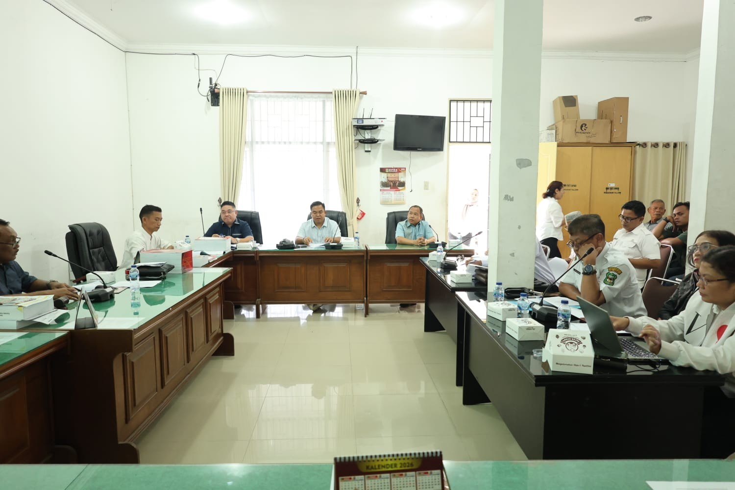 Bapemperda DPRD Siantar Undang Dinas Ketenagakerjaan, Kabag Kesra, dan Kabag Hukum Bahas 2 Ranperda