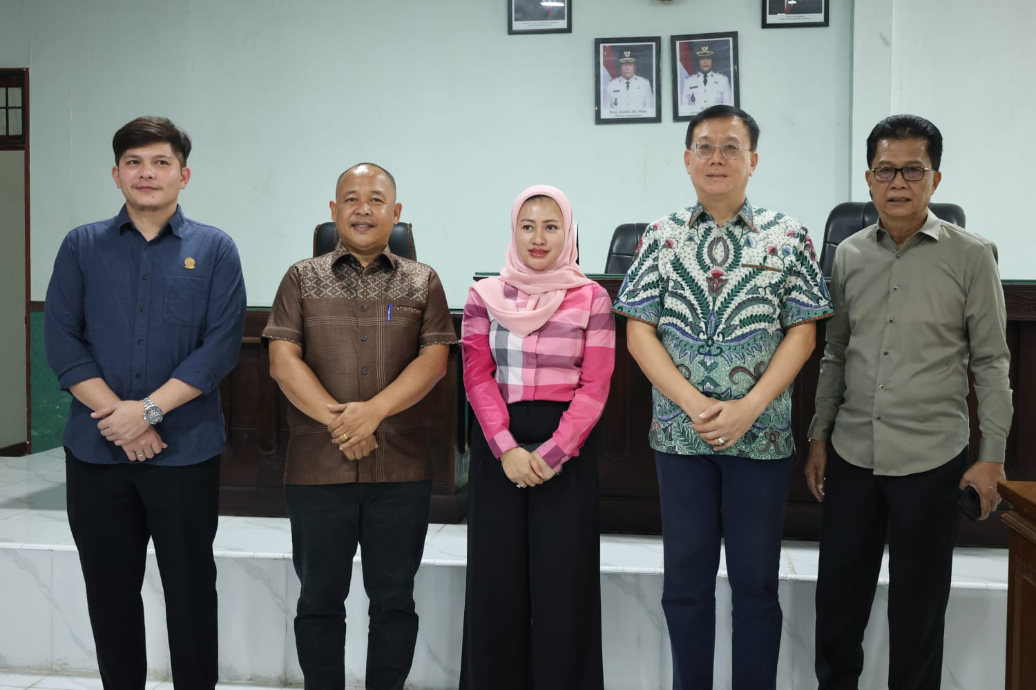 Ketua DPRD Siantar Terima Kunjungan Bapemperda DPRD Sumut