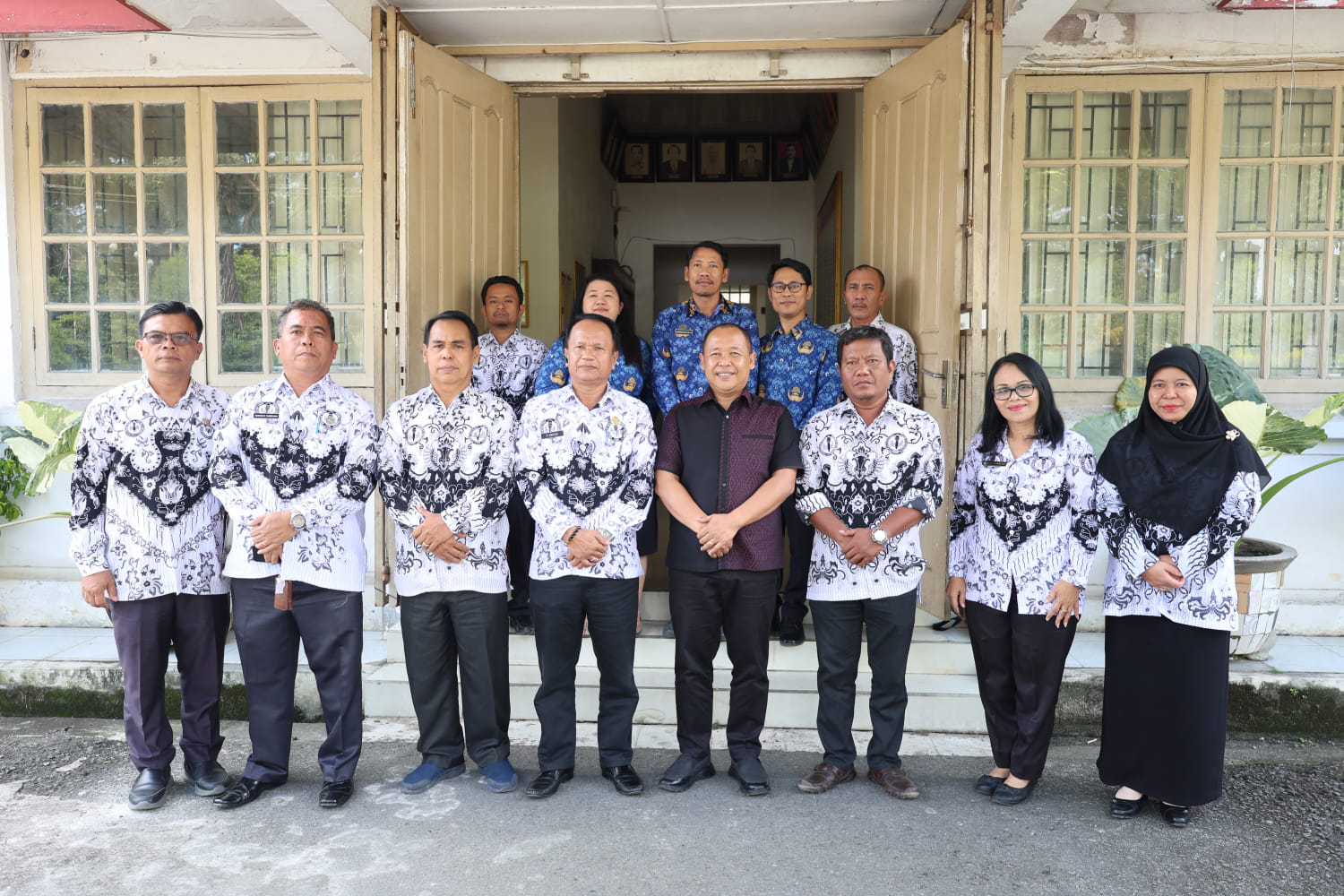 Ketua DPRD Pematangsiantar Timbul Marganda Lingga Terima Audiensi Pengurus PGRI