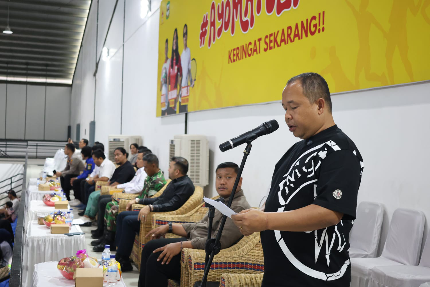 Dukung Generasi Masa Depan, Ketua DPRD Siantar Timbul Lingga Buka Kejuaraan Futsal Antar Mahasiswa