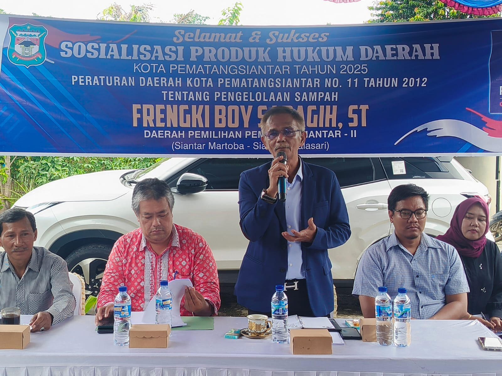 Wakil Ketua DPRD Frengki Boy Saragih: Banyak Masyarakat Belum Paham Bagaimana Mengelola Sampah