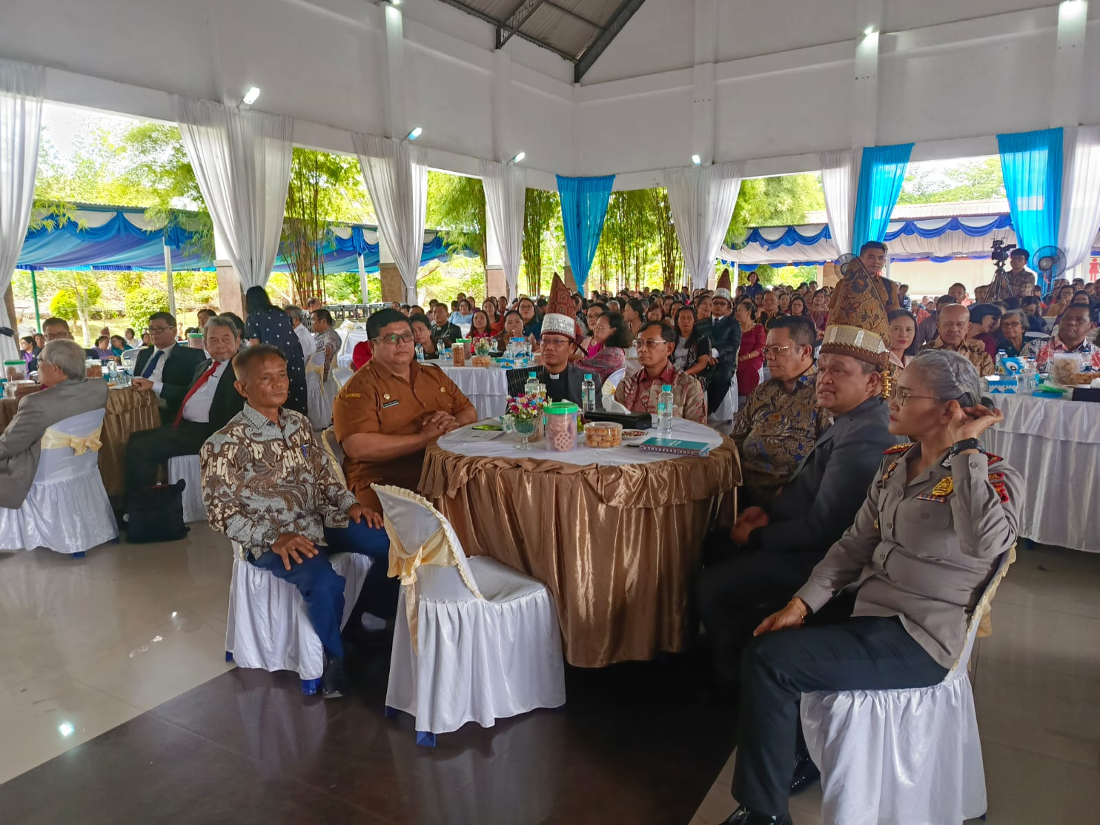 Wakil Ketua DPRD Frengki Boy Saragih Hadiri Undangan Open House GKPS
